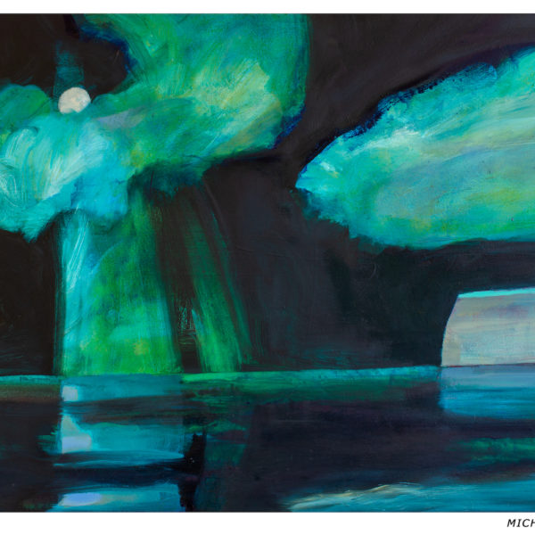 Moonlit Cliff